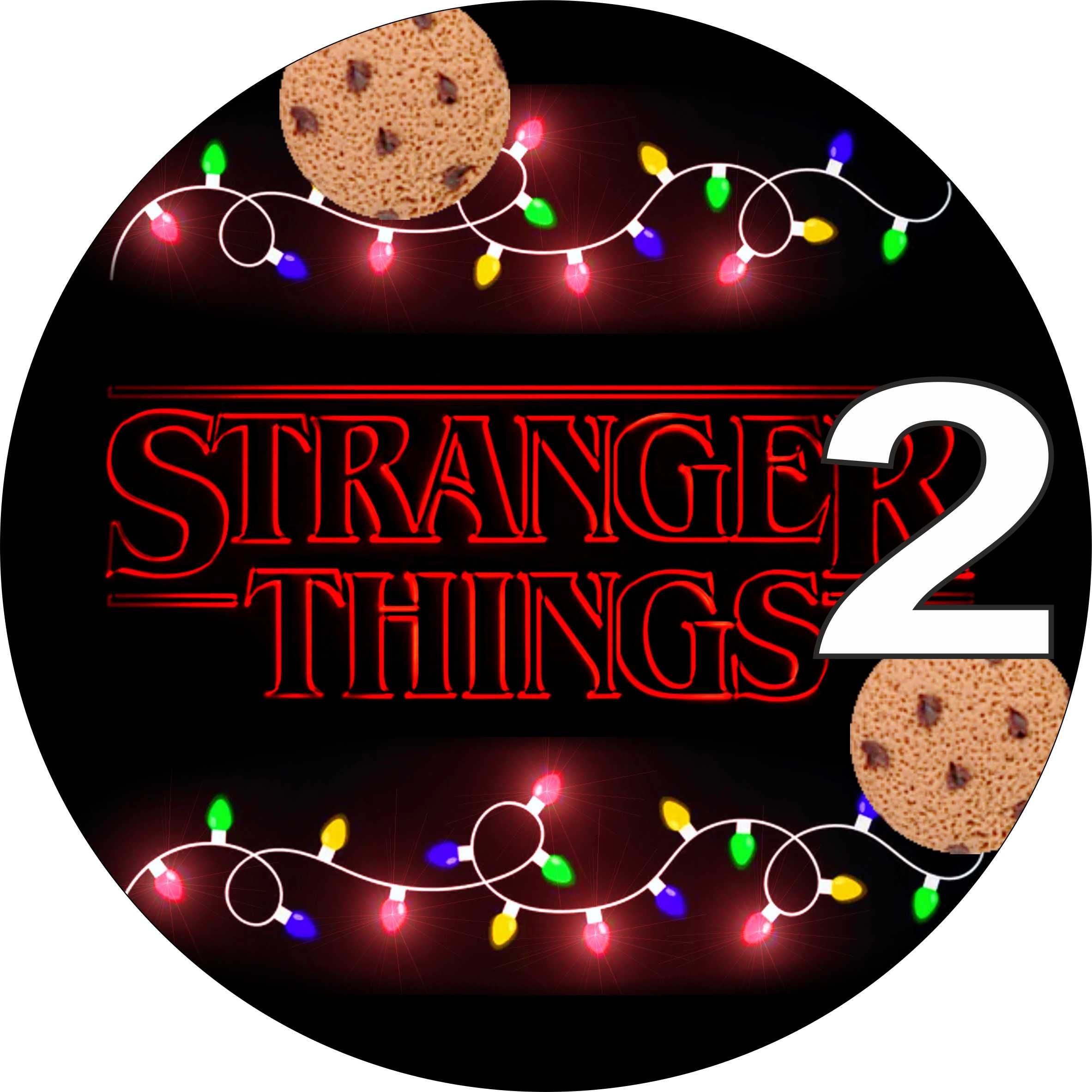 Pan Opłatek na tort - STRANGER THINGS