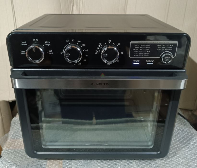 Міні-духовка, фритюрниця з гарячим повітрям Klarstein Air Glaze