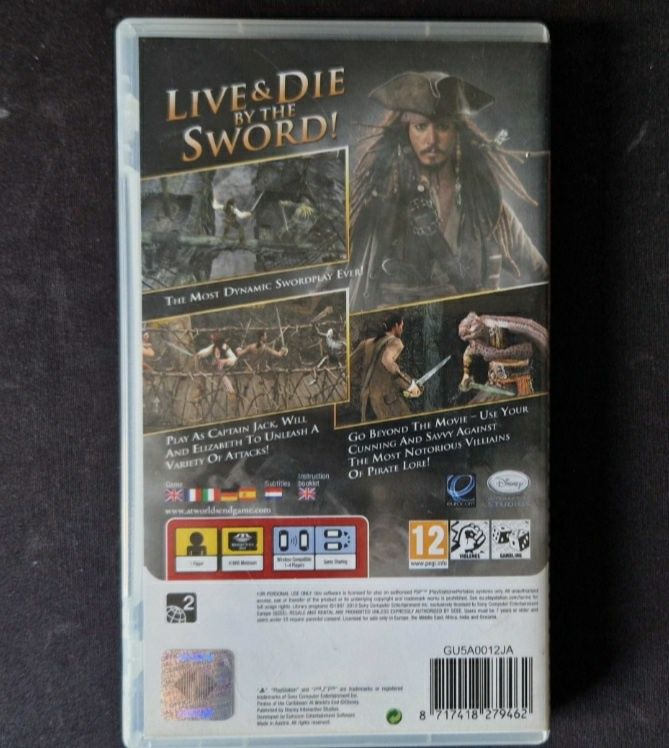 Gra Pirates of the Caribbean: At World's End na konsolę PSP