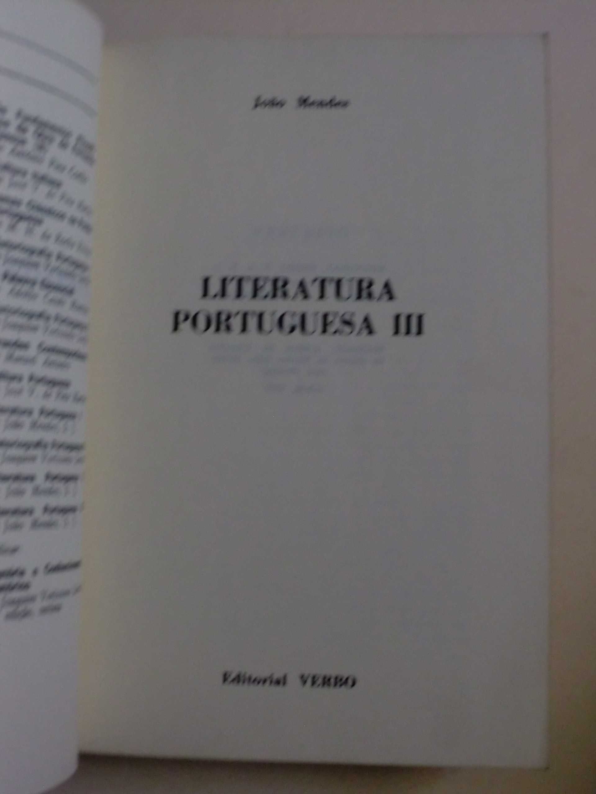 Literatura Portuguesa
de João Mendes