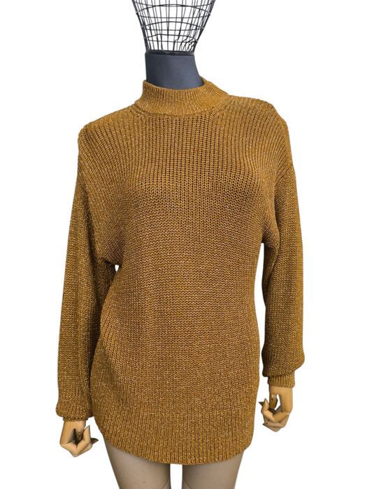 Stine Goya Metaliczny Sweter