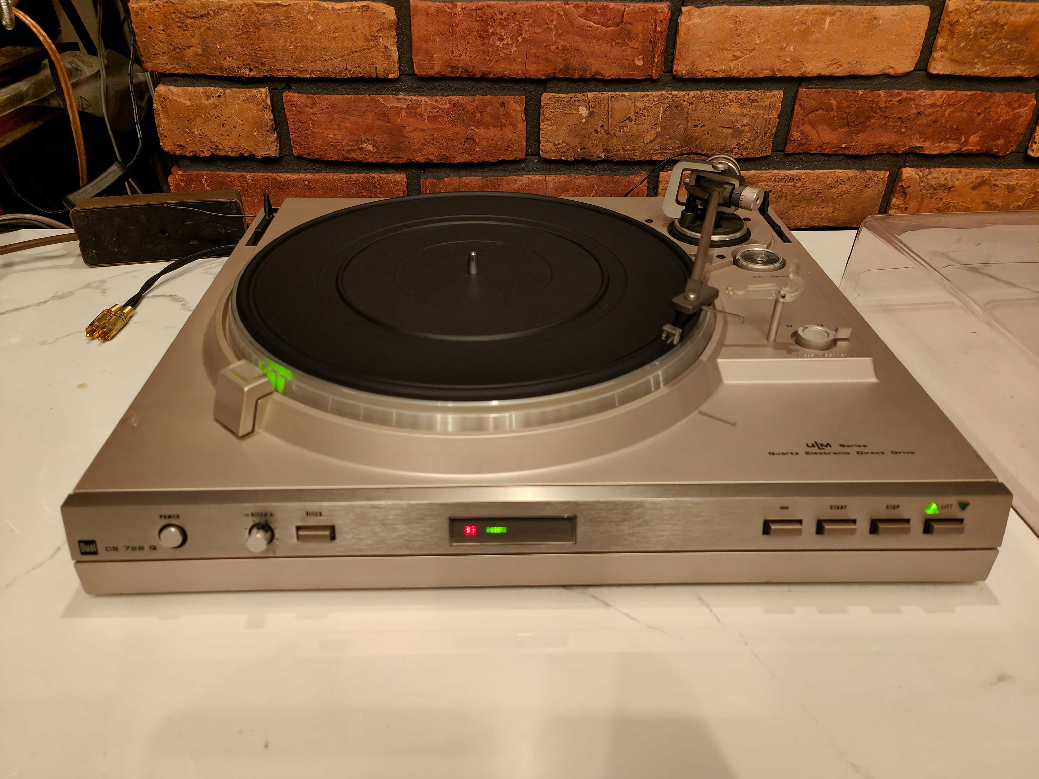 DUAL 728Q ! Flagowy gramofon Direct Drive Quartz