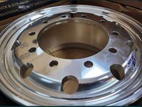 Felga ciężarowa ALUMINIOWA 11,75-22.5 11.75x22.5 10X335 FI281 NOWA