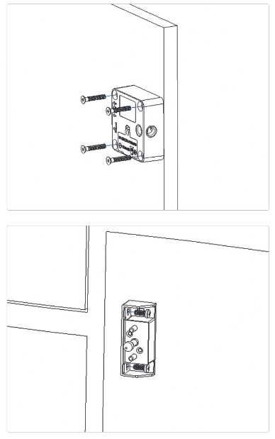 Elektroniczny Niewidoczny Zamek do Szafki na Karty RFID [BIO-S61A]