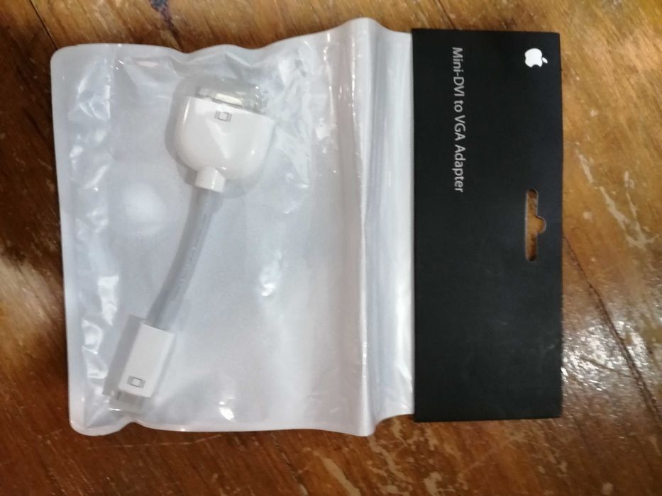 Adaptador Apple mini-dvi para VGA original novo e selado!