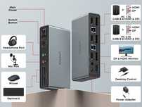 Przełącznik KVM Unitek 2 monitory 2 komputery 4K 60Hz HDMI+Displayport