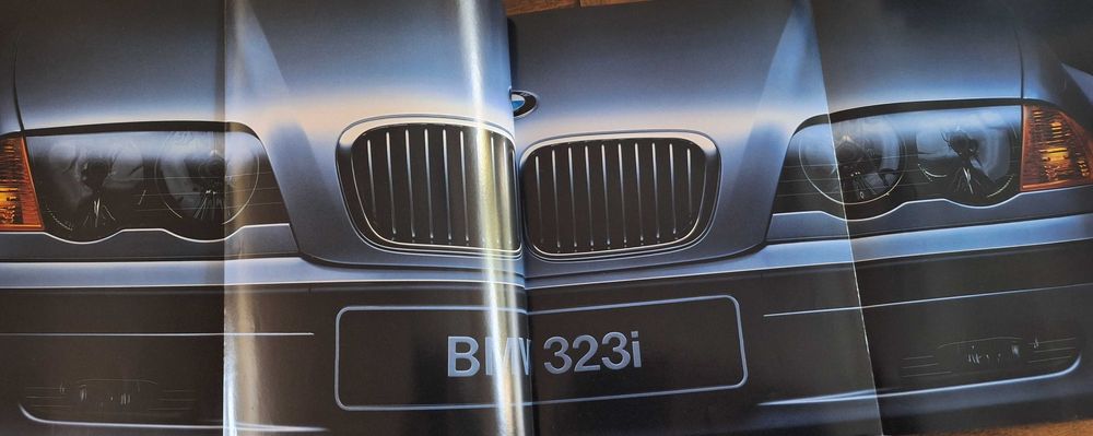 Catálogo oficial BMW série 3  E-46 de 1998