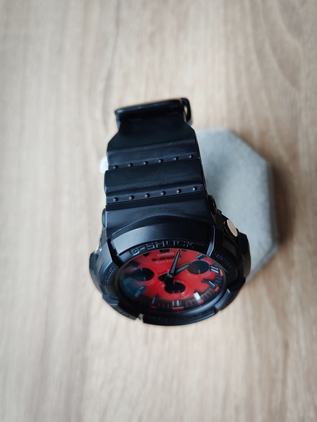 Casio G-Shock GAW-100AR-1a solar Multiband 6 instrukcja pudelko