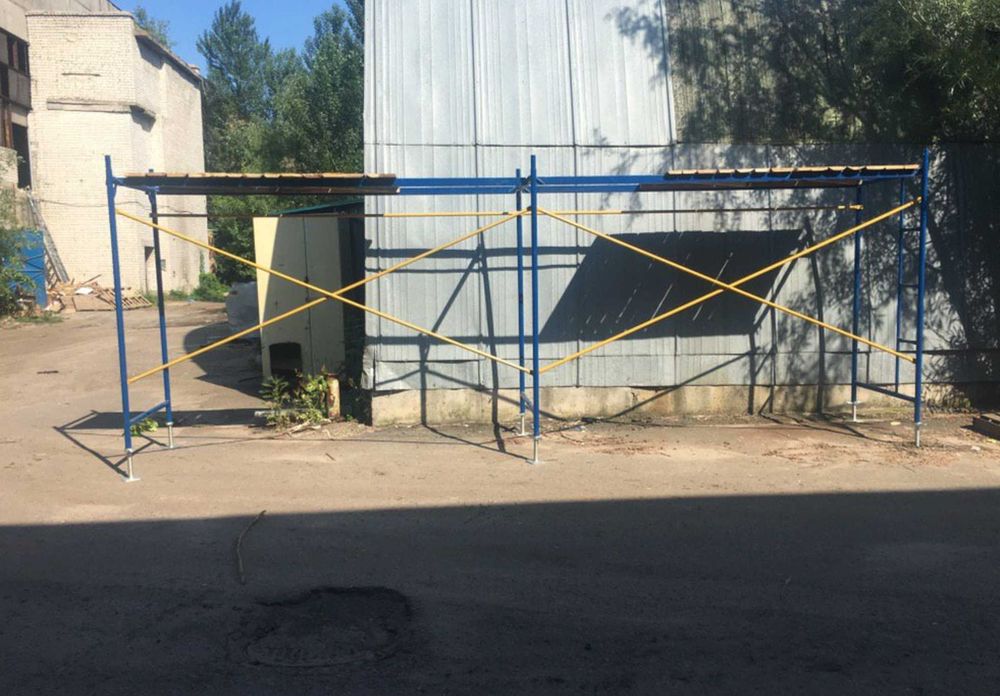 Ліса будівельні (леса) 12м2.БЕЗКОШТОВНА ДОСТАВКА!