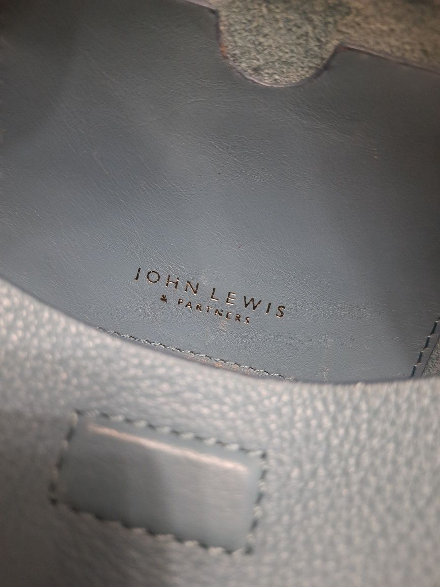 Кожаная сумка багет John Lewis