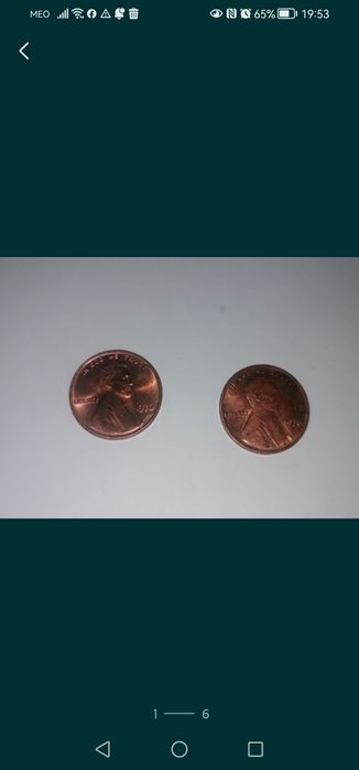 13 Moedas de One Cent USA Abraham Lincoln 1968/1981