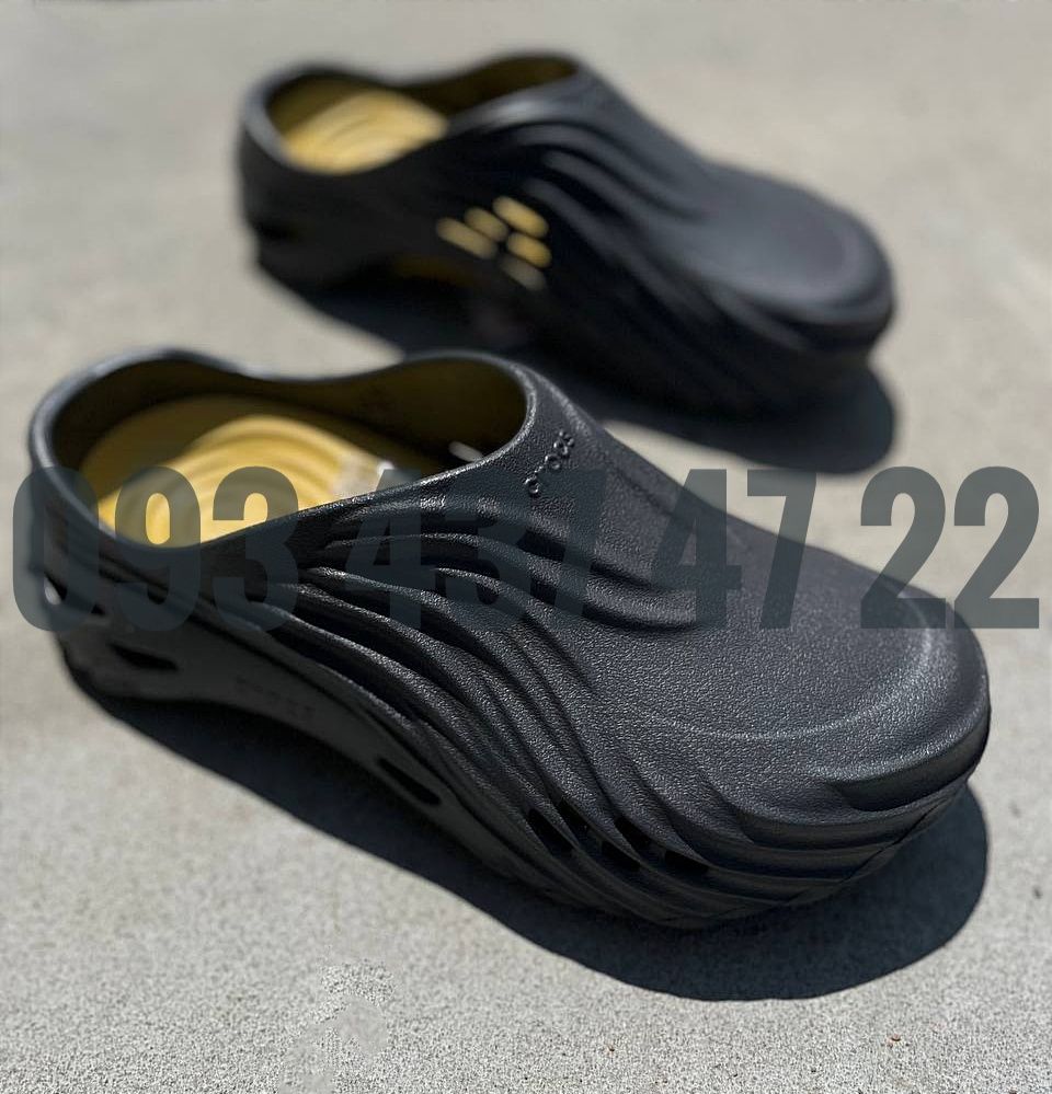 Крокси Сабо Crocs Echo Wave Clog Новинка Crocs Літери Продажів Crocs