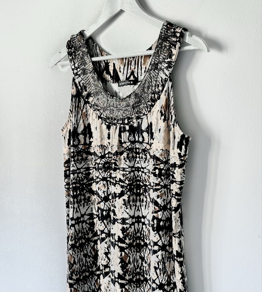 Sukienka boho midi wiskoza NOWA