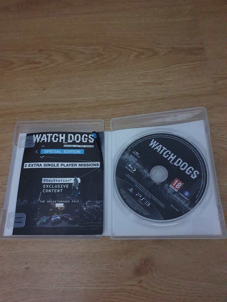 Ps3 Jogo Watch Dogs Especial Edition