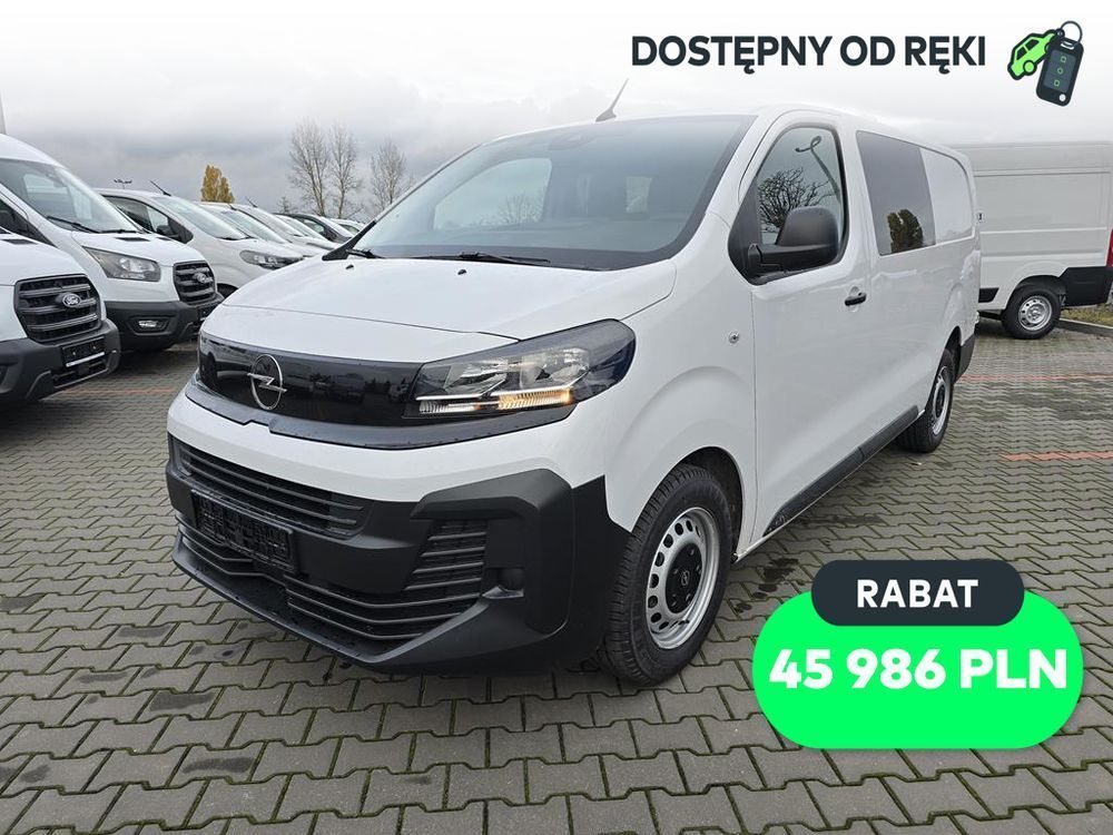 Opel Vivaro  2.0 CDTI 145 KM Extra Long 3,1t (brygadówka) - Od ręki !