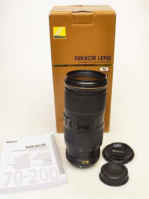 Obiektyw Nikon F 70-200mm f/4G ED VR Gwarancja!