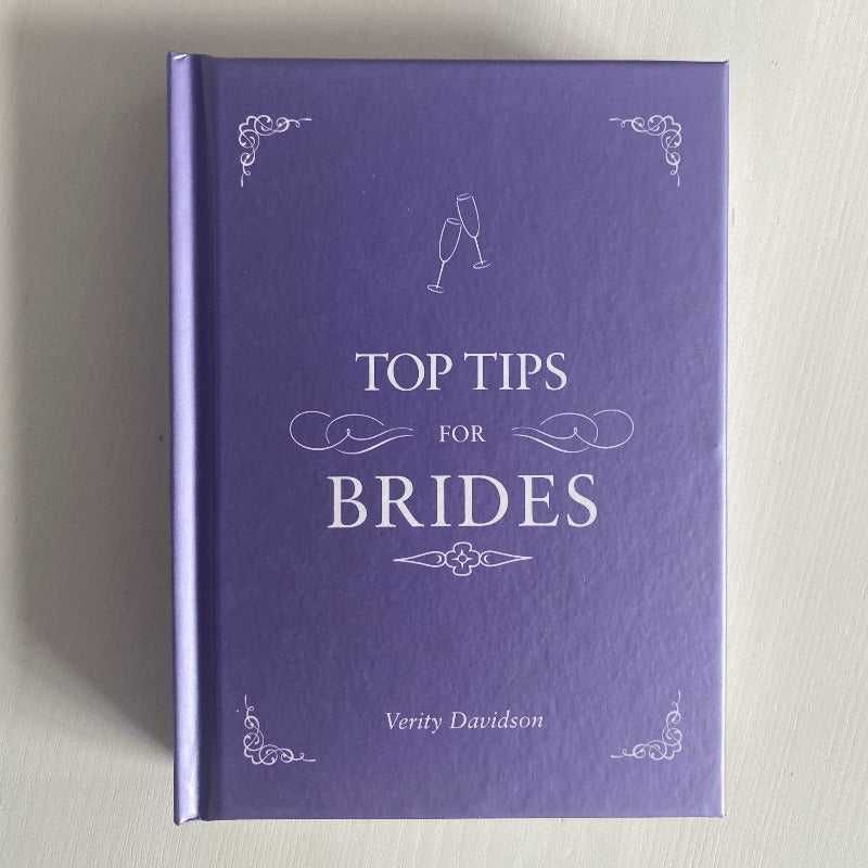 Сувенірна книга Top Tips for Brides Hardcover (англ. мов.)
