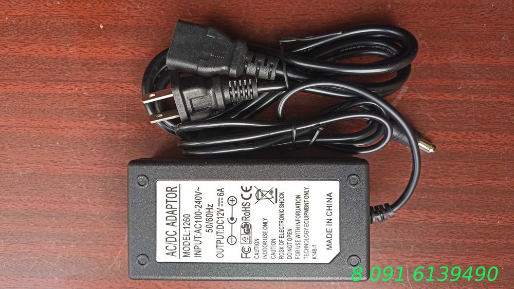 Блок питания 12В 2A 6А 8А