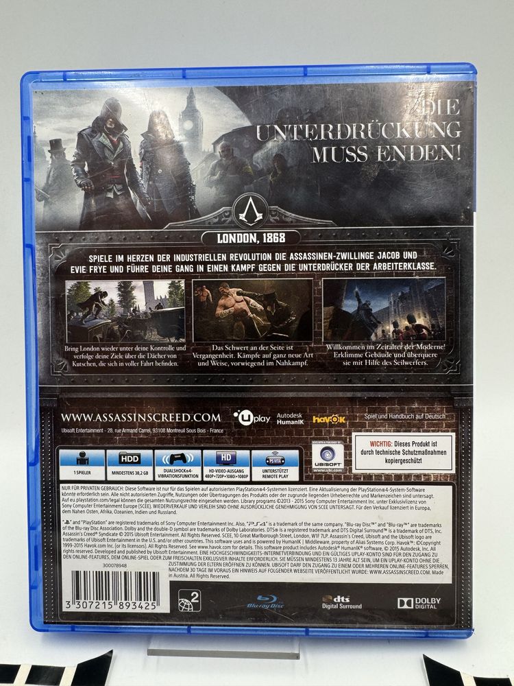 PL Assassins Creed Syndicate Ps4 Gwarancja