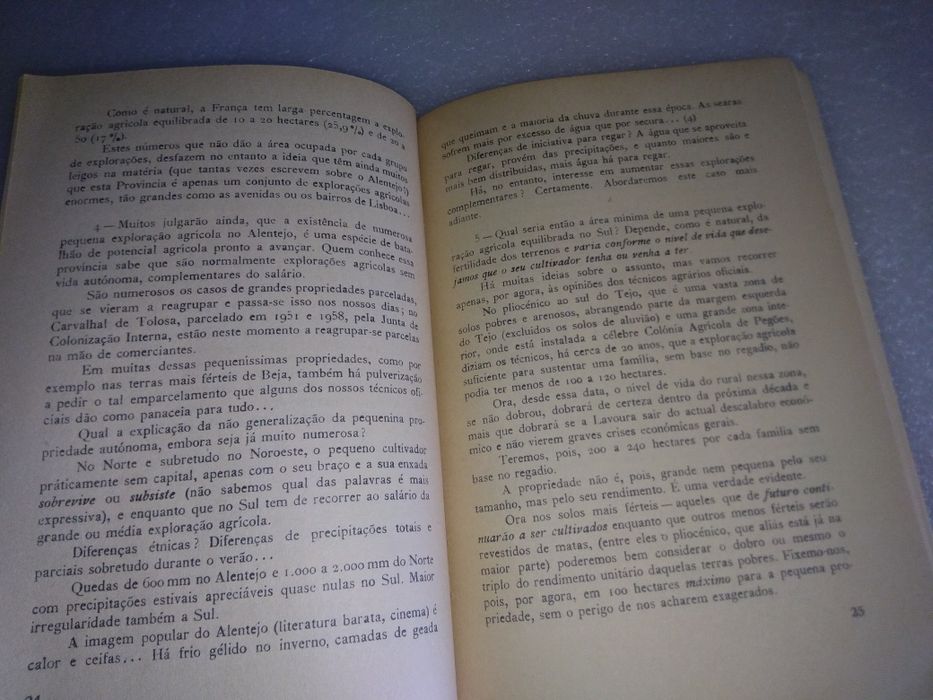Raro livro Livro amargas verdades agrarias 1962