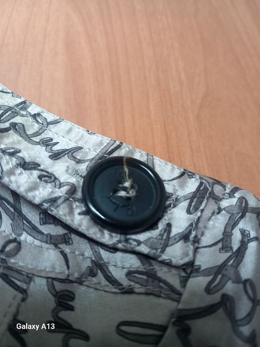 Burberry długa sukienka oryginalna jedwab L