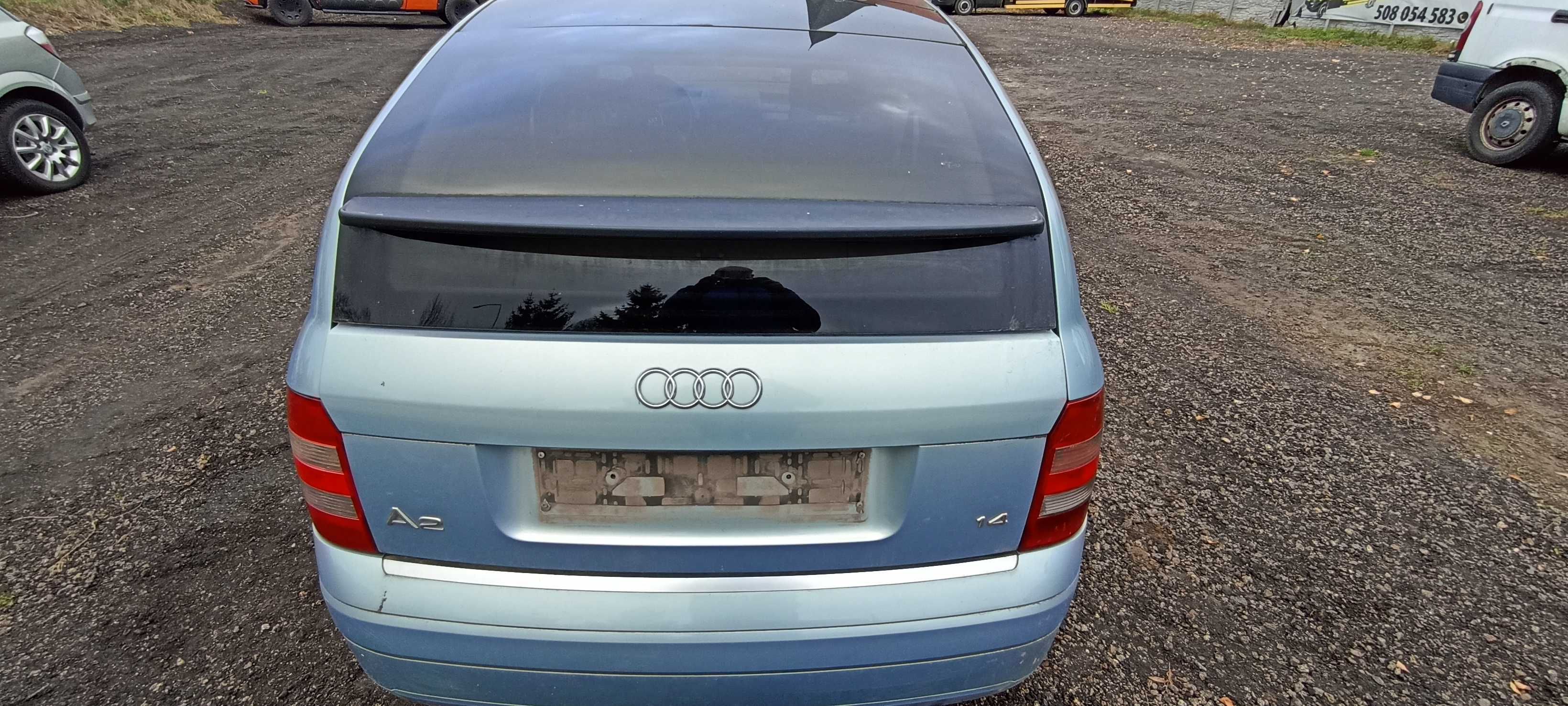 audi a2 1.4  55kw aua lak ly7r skrzynia fvt  samochód na części