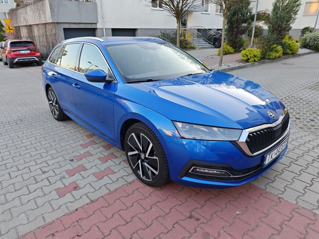 Piękna Skoda Octavia kombi 1.5 ACT TSI 150 KM. Salon PL. Serwis ASO