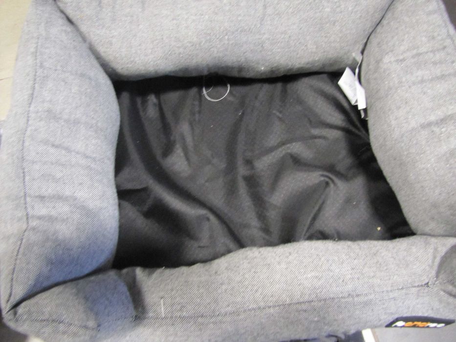 Legowisko dla psa z poduszką buda Feandrea szare