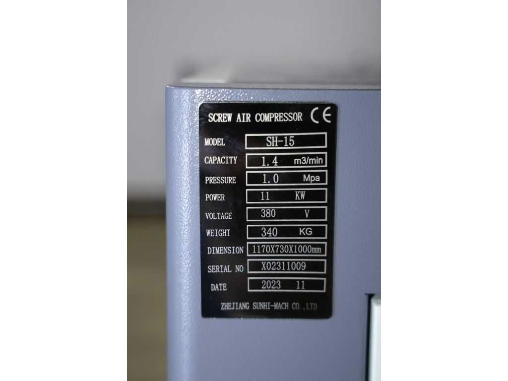 Гвинтовий компресор Mast SH-15 inverter 12BAR
