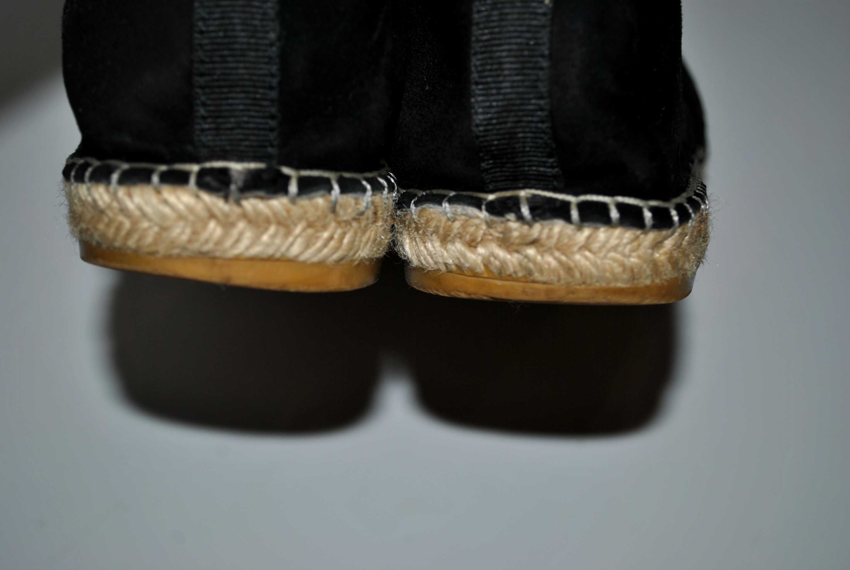 Туфли Clarks мокасины лоферы черные эспадрильи замшевые натуральные