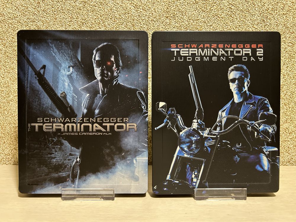 Steelbook Blu-ray Терминатор 1-5 / Черная дыра / Армагеддон