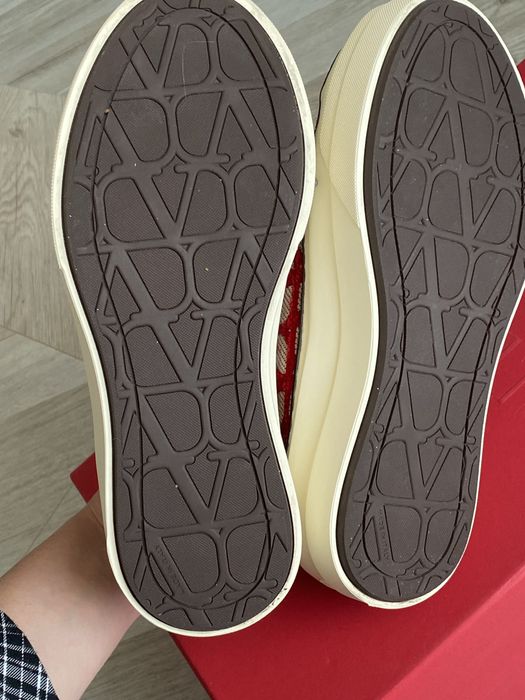 Кеди, кеды на платформе Valentino, діор 35 розмір