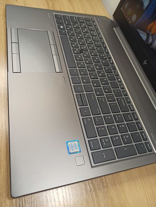 Ноутбук Ігровий HP Zbook 15 G6 i5 4ядра/16gb/nvme512/Nvidia T1000 4gb