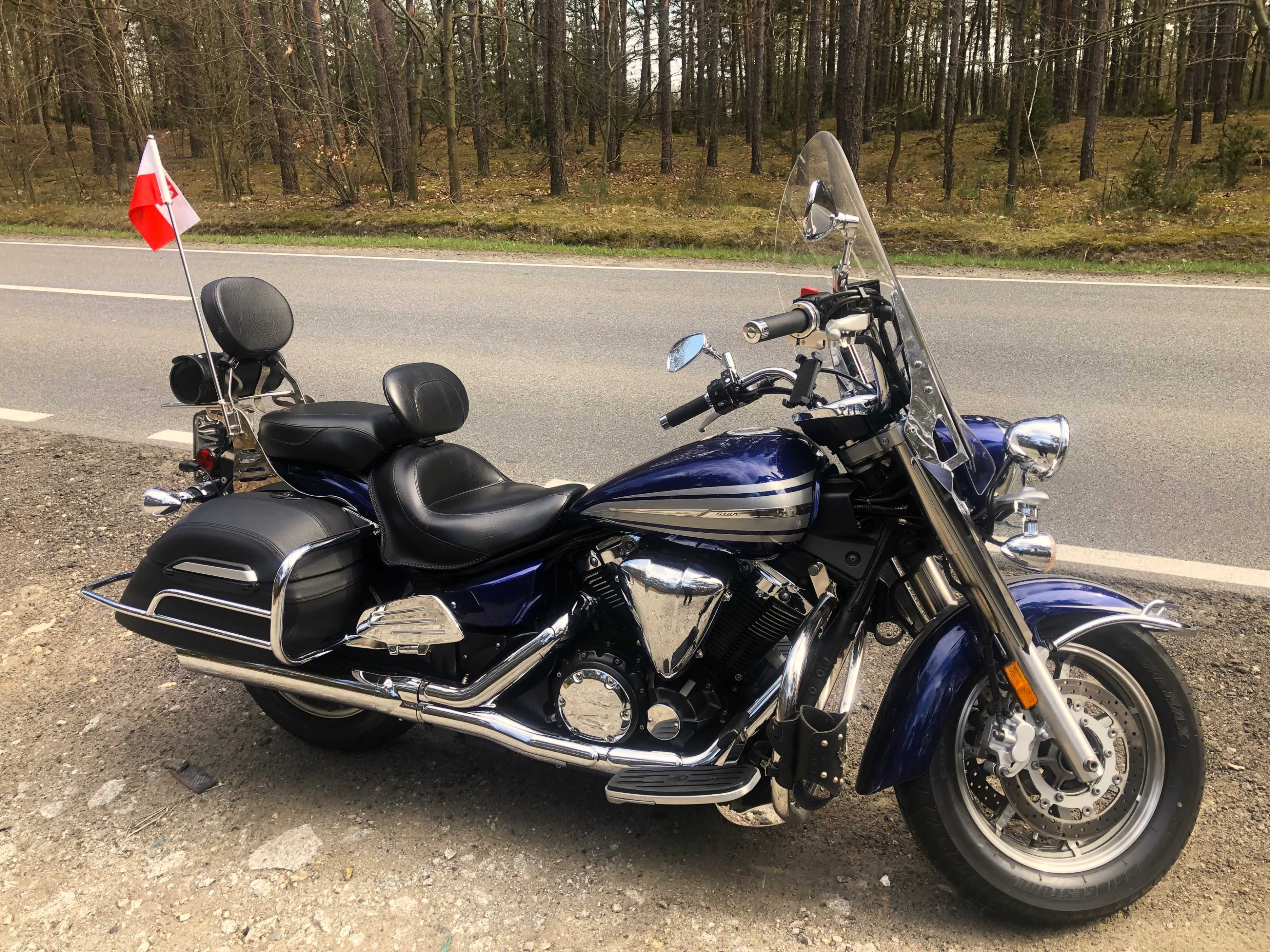 Yamaha XVS 1300 CT 2009r * niski przebieg * zadbany + dodatki