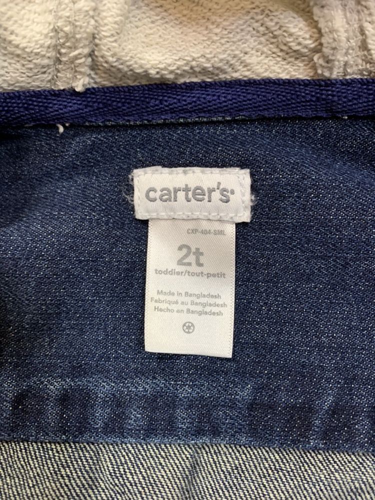 Carter’s куртка джинсовая 2Т