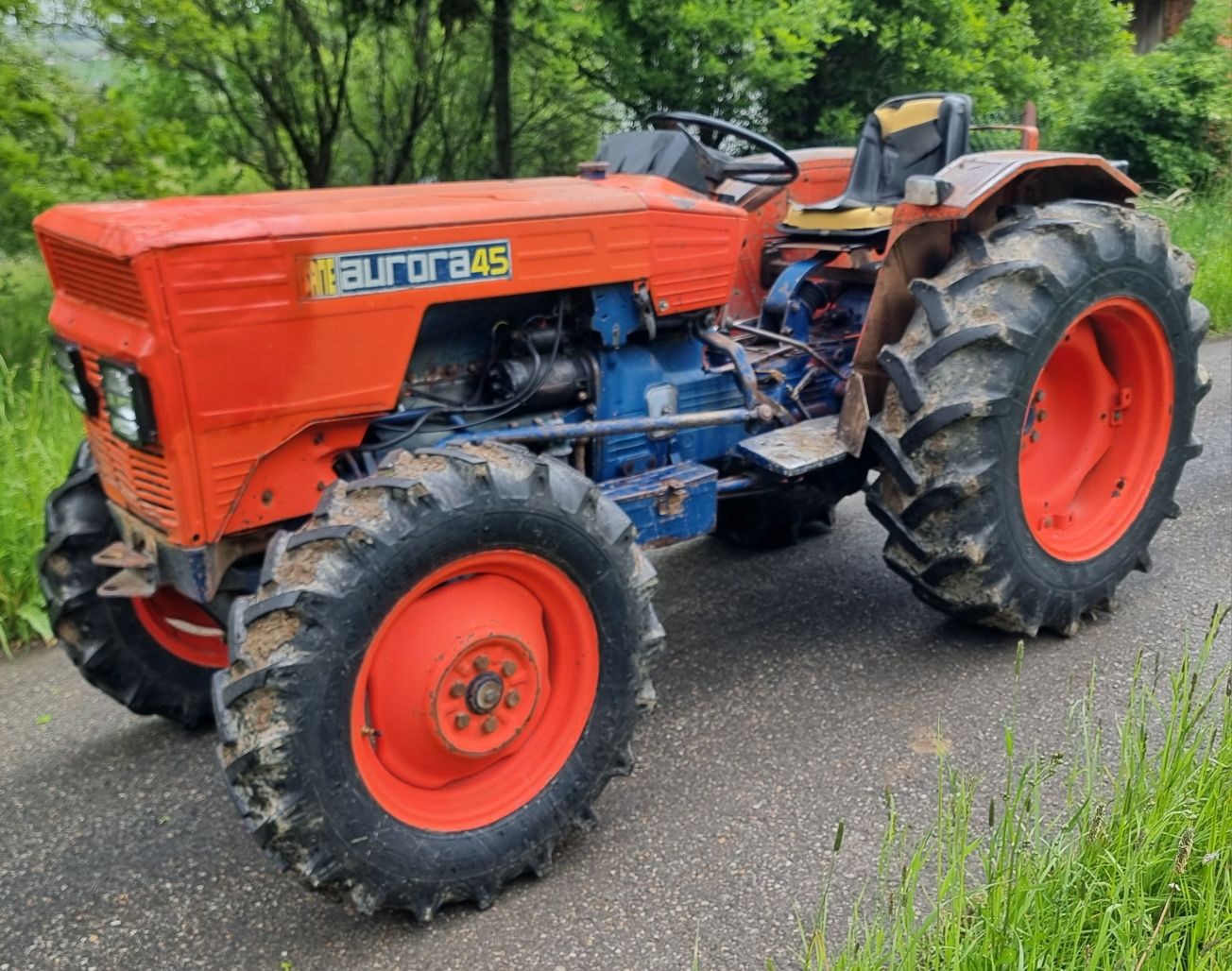 Ciągnik Same Aurora 45. Napęd 4x4, silnik 3 cylindrowy 45KM, pełzaki*