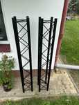 Kratownica, towery, Alustage Quadro czarne BDB