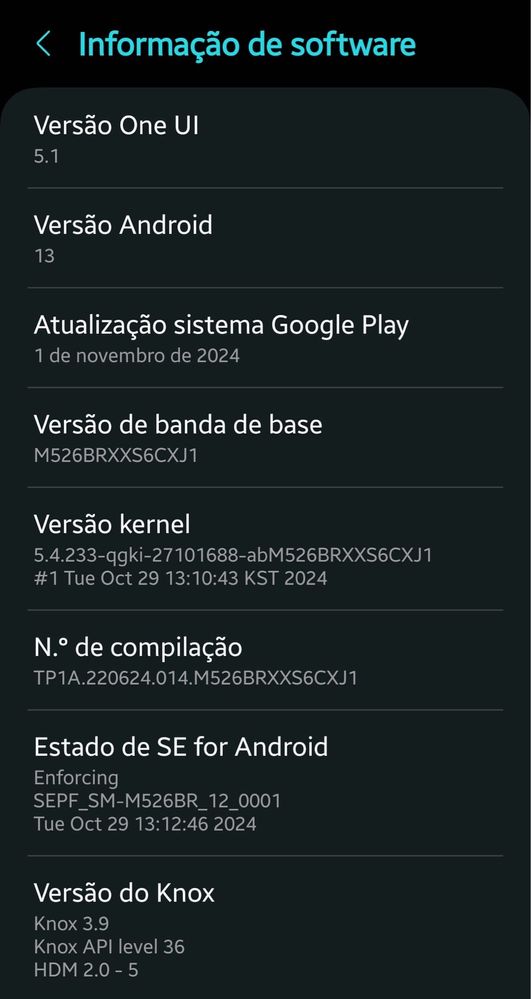 Samsung M52 5G 128Gb (com caixa)