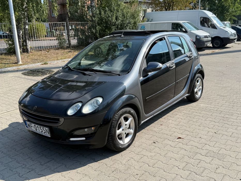 Smart ForFour 1.5 dci/2004r/156 tys/Spalenie 4l/100km/Szyberdach/Klima