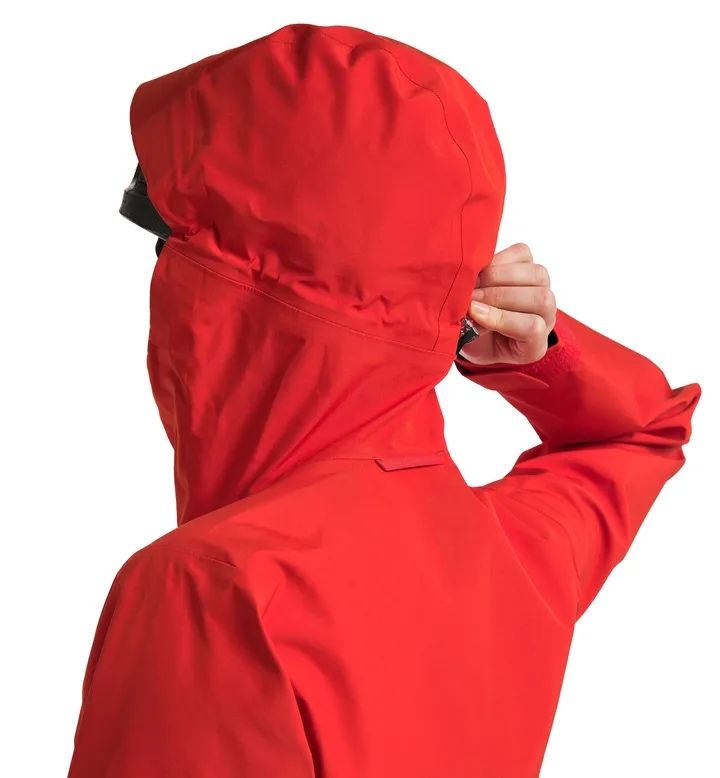 Haglofs gore tex мембранна куртка вітрівка нова оригінал штормовка л х