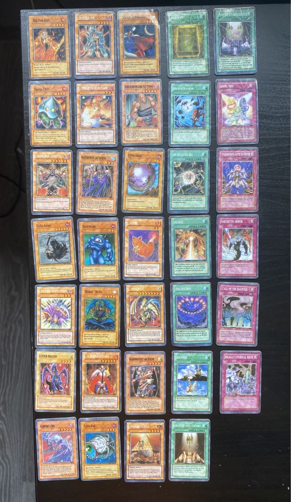 Kolekcja kart Yu Gi Oh mini 34 szt.