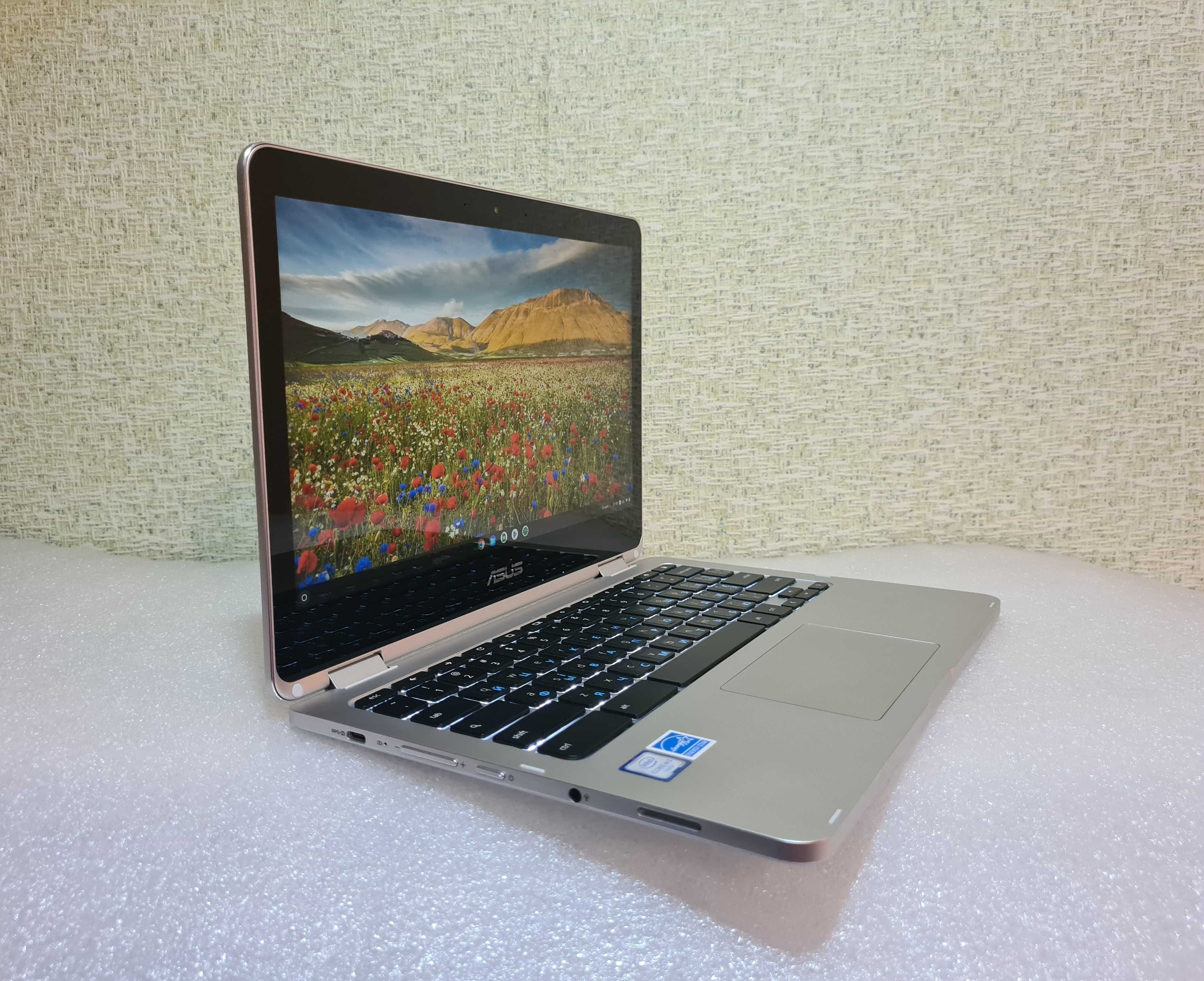 Трансформер Asus Flip C302 Chromebook》8 оперативки》Плеймаркет》FULL HD