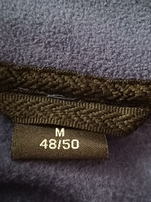 Bluza sportowa polarowa na zamek M niebieska Crane