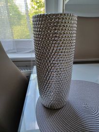 wazon duży srebrny