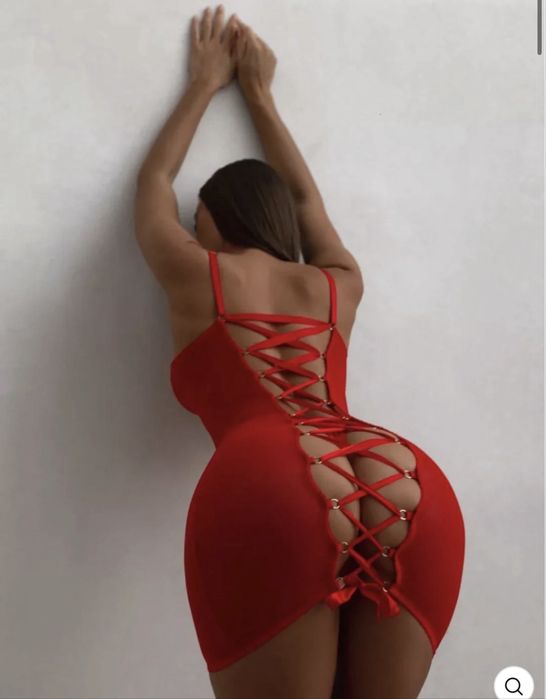 Komplet body zmysłowa sukienka