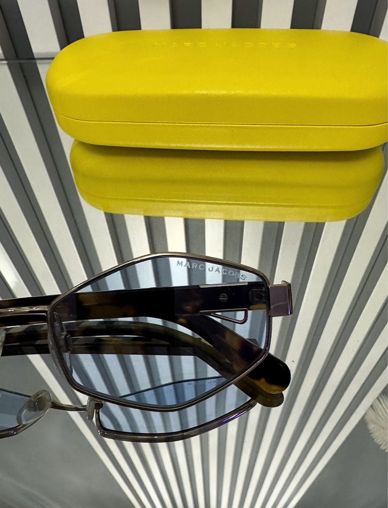 Nowe oryginalne okulary Marc Jacobs KU z łańcuszkiem