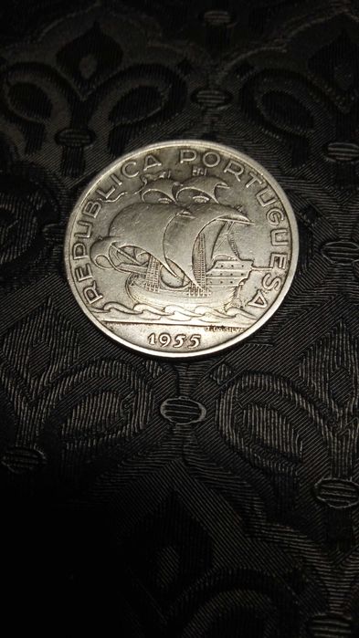 Moeda de prata de 1955