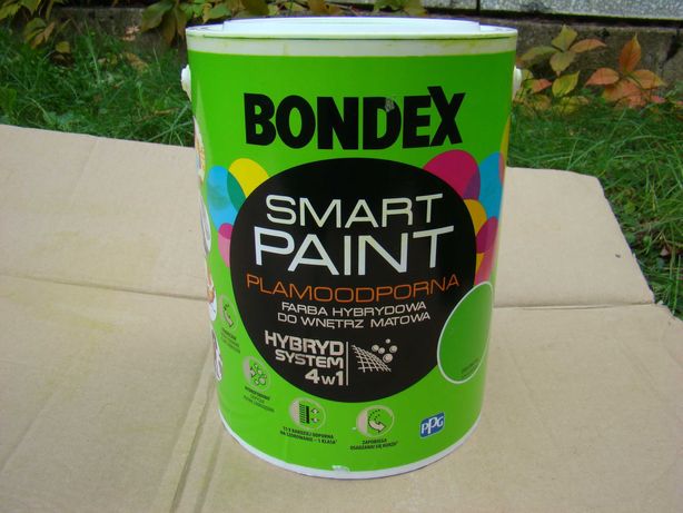 Farba   do  scian   BONDEX   4 Litry .  Zielona   tanio