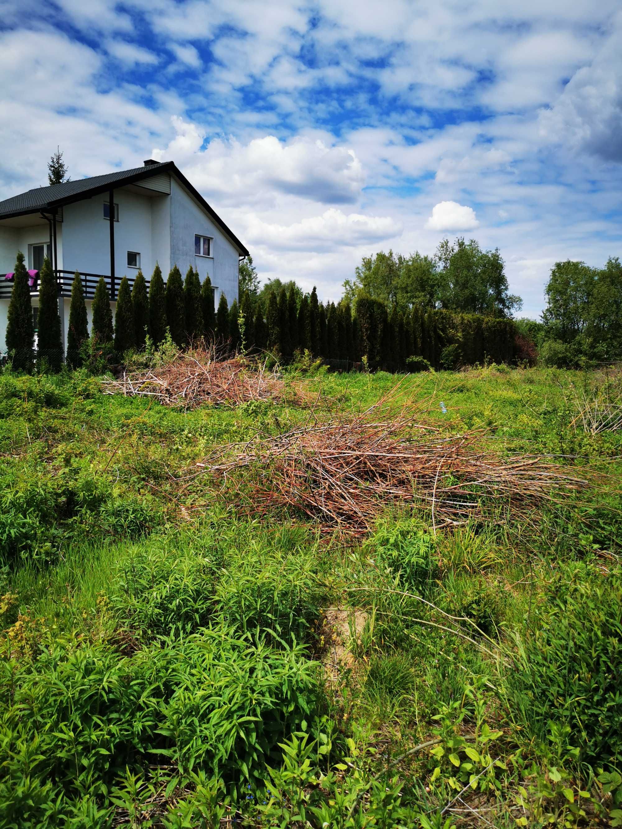 Za darmo gałęzie do zabrania z działki -Wasilków ul. Jurowiecka 34