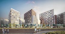 Комерційне приміщення 175 м²    в ЖК Lucky Land, Фасад. Окремий вхід.